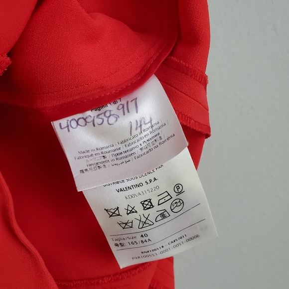 M MISSONI red and pink sheath dress US 4 - Picture 3 of 7